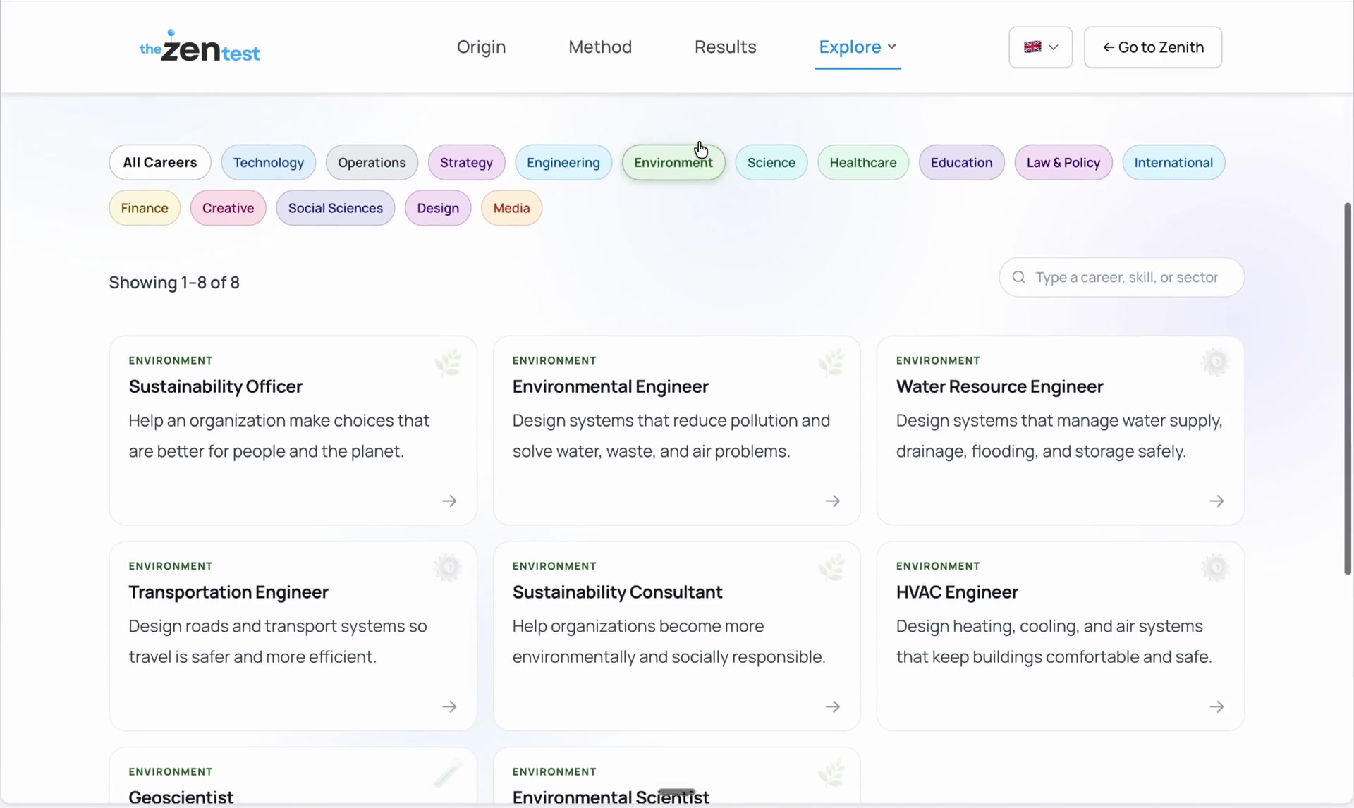 Browse careers